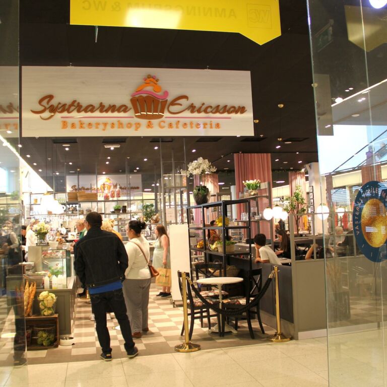 Utomhus bild utanför Systrarna Ericsson