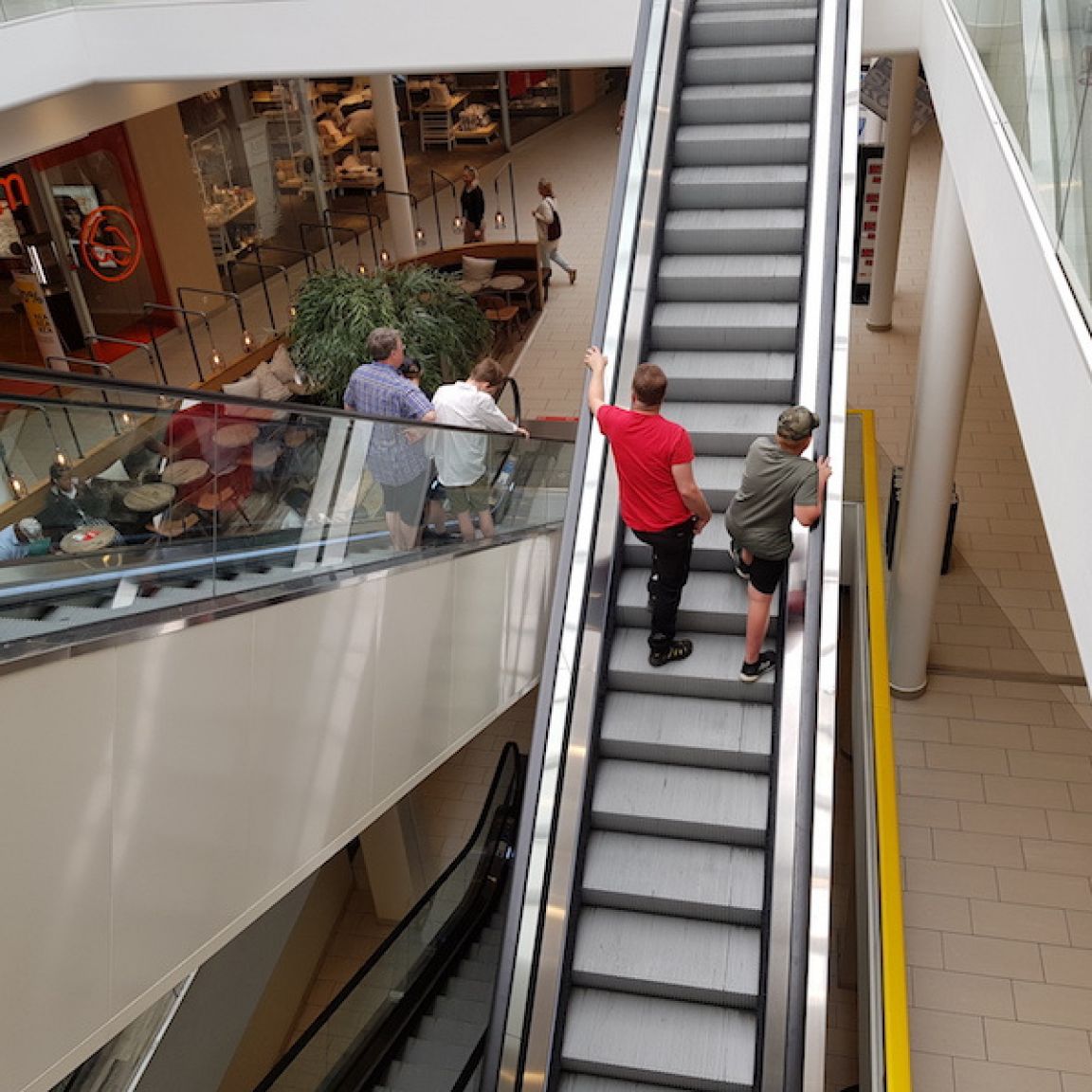 Visit vastmanland erikslund shopping center rulltrappa