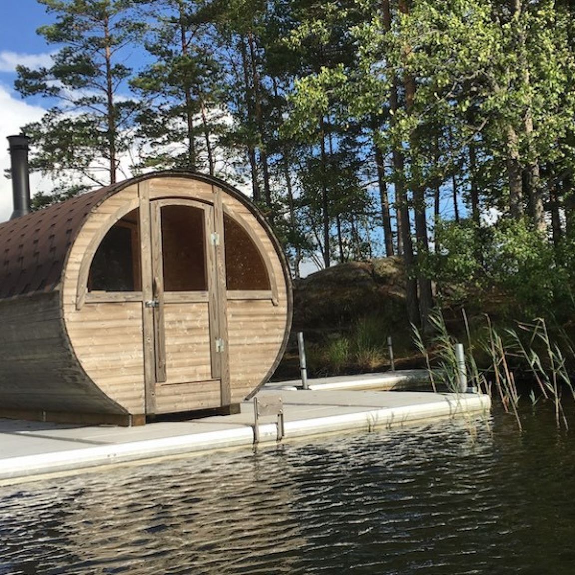 Visit vastmanland kolarbyn floating sauna