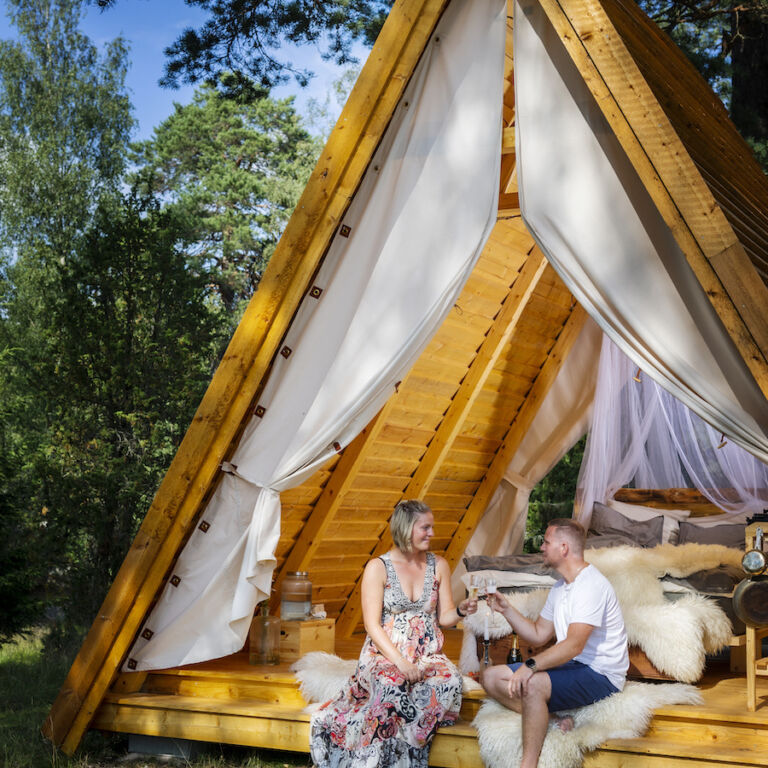 Visit vastmanland kolsta hagar glamping 2