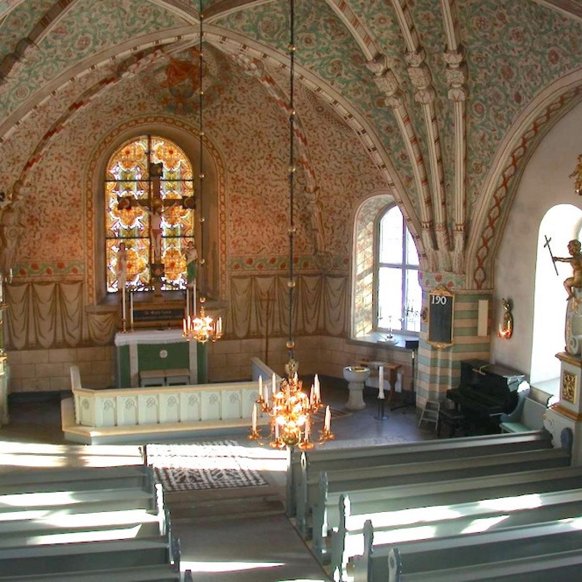 Visit vastmanland Malma kyrka interior