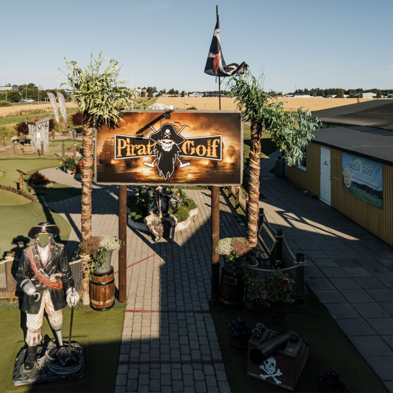 Utomhus bild Piratgolf halla Vasteras