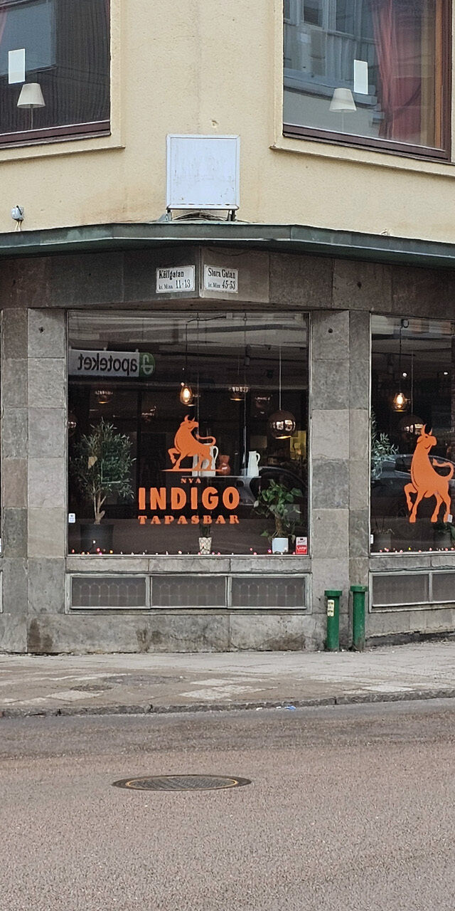 Tapas restaurangen Indigo Västerås entrebild