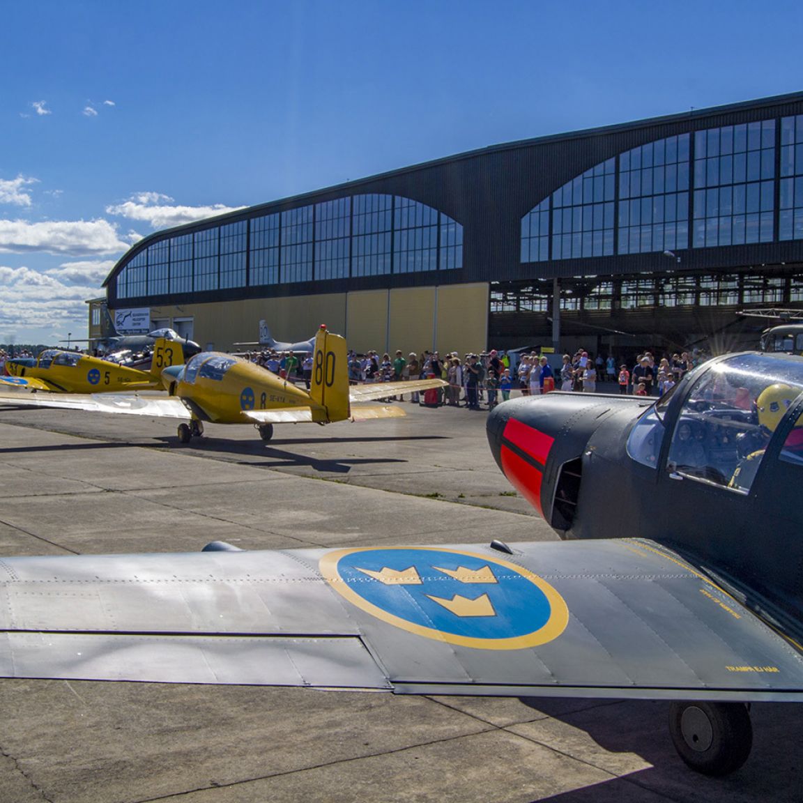 Visit vastmanland flygmuseum Saab Sk 50 Safir