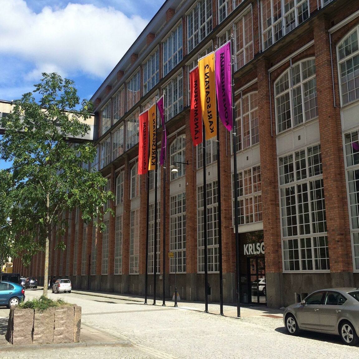 Utomhusfotografi av Länsmuseumet i Västmanland