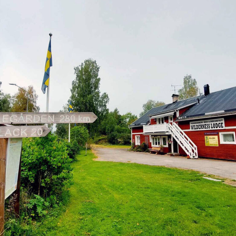 Wilderness Lodge huset fotograferad utvändigt