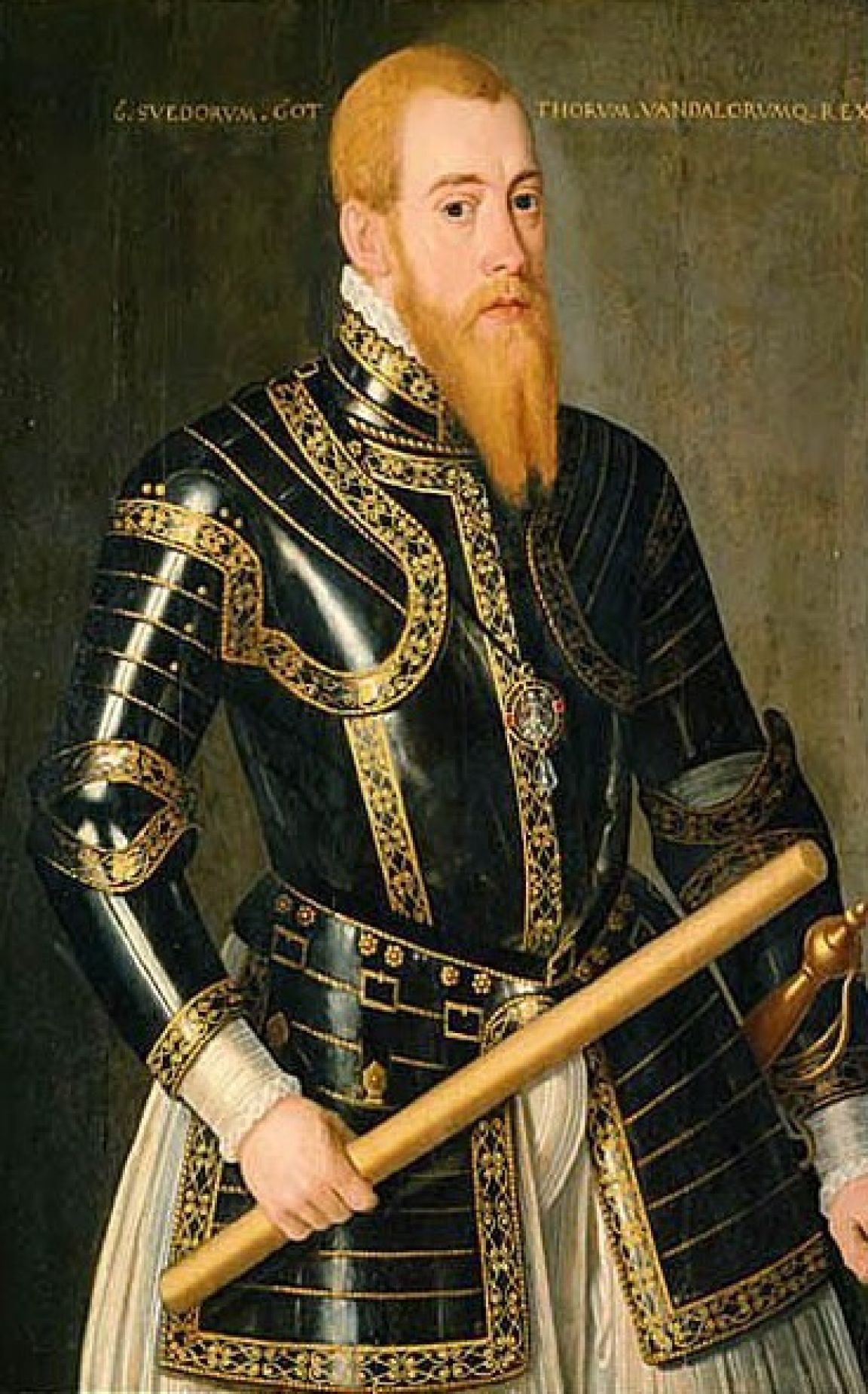Visit vastmanland Erik XIV 1533 1577 Domenicus Verwildt